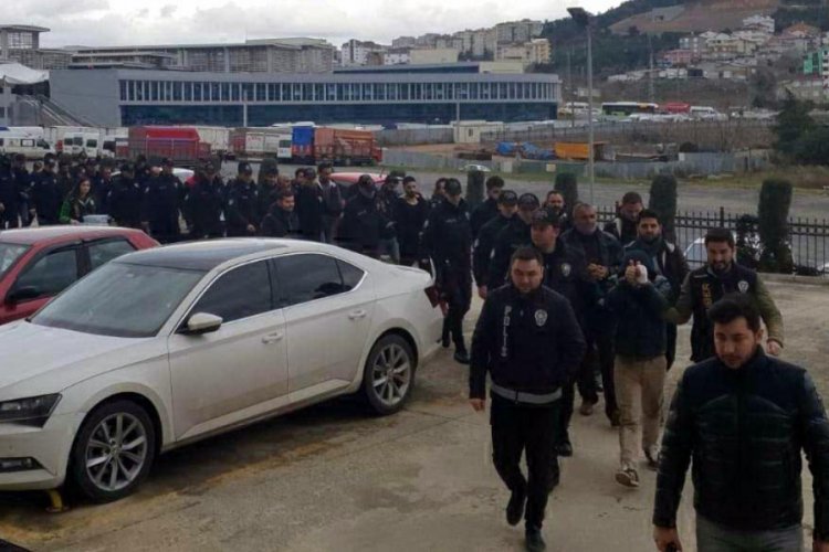 1 milyon lira vurgun yapan 24 kişi yakalandı