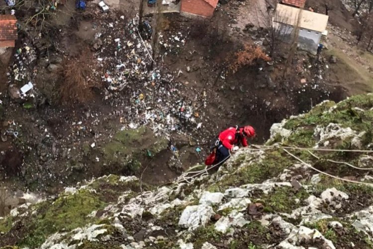 Nefes kesen ke&ccedil;i kurtarma operasyonu