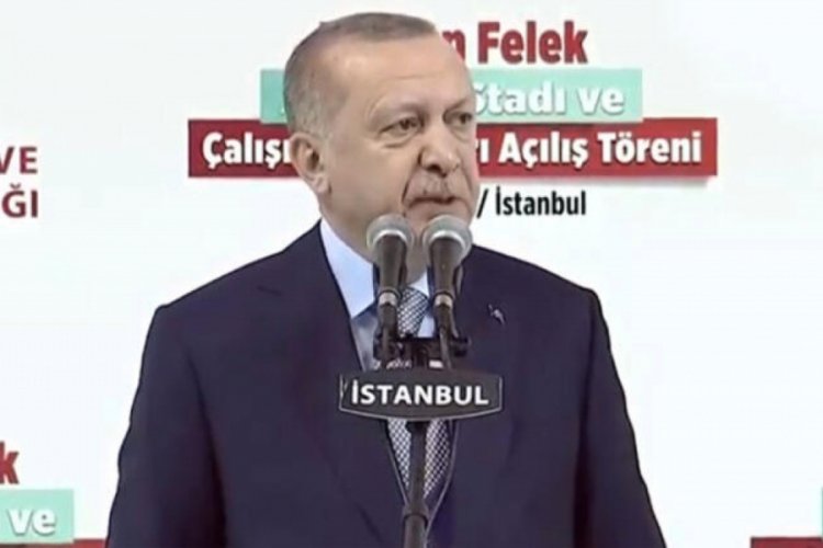 Erdoğan: Burhan Felek Atletizm Pisti 7 g&uuml;n 24 saat hizmet verecek
