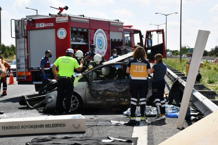5 kişi yanarak &ouml;lm&uuml;şt&uuml;, TIR şof&ouml;r&uuml;ne 15 yıl hapis istemi