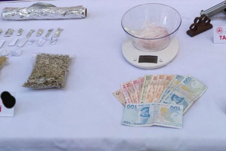 Uyuşturucu operasyonunda 2 tutuklama