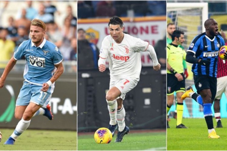 Serie A'da gol krallığı yarışı şampiyonluk m&uuml;cadelesini aratmıyor