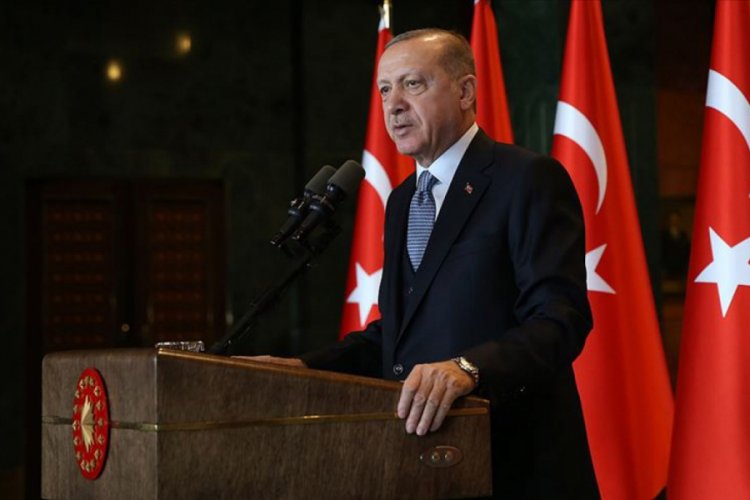 Cumhurbaşkanı Erdoğan'dan şehit ailelerine başsağlığı mesajı