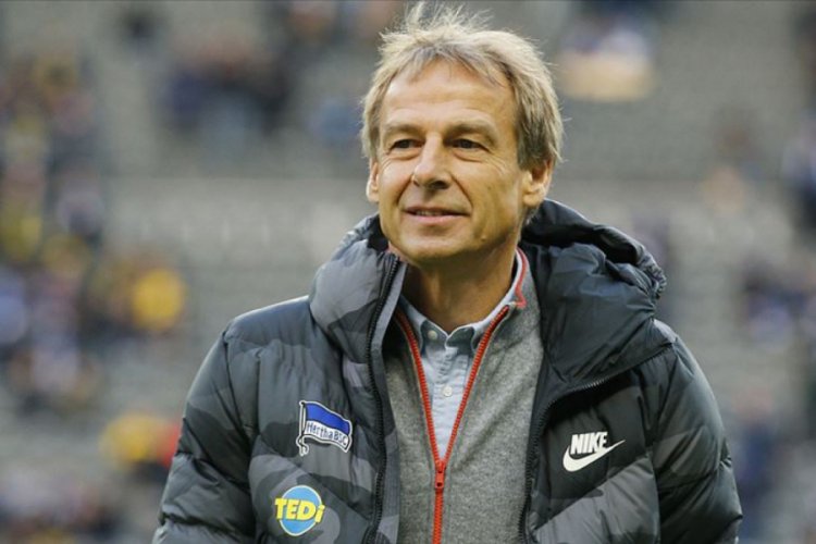 Hertha Berlin'in teknik direkt&ouml;r&uuml; Klinsmann istifa etti