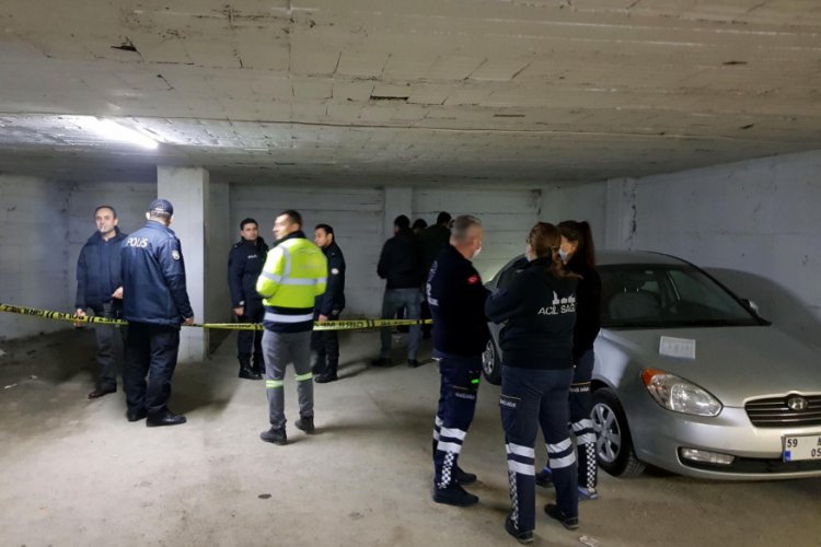 Evsizin kapalı otoparkta &ouml;l&uuml; bulunmasına soruşturma