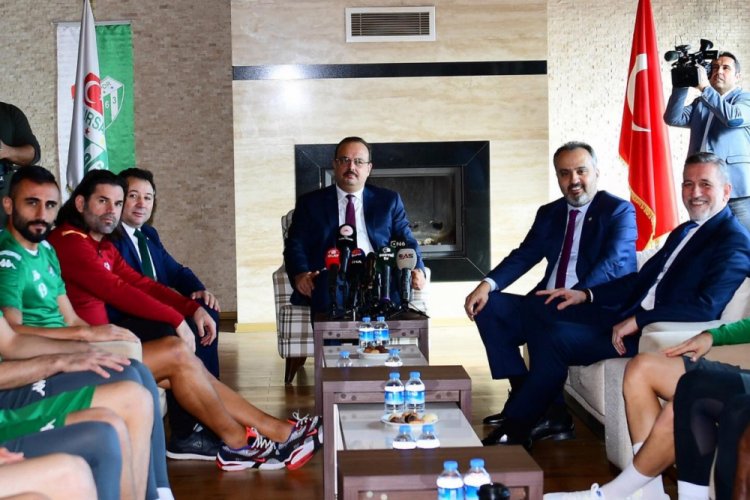 Bursaspor'a &uuml;st d&uuml;zey ziyaret!