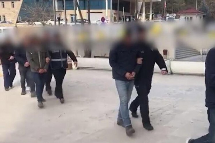 Hasarlı binalardan hırsızlık yapan 6 kişi tutuklandı!