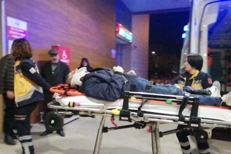 Bursa İneg&ouml;l'de kaza: 1 yaralı