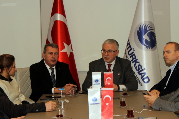 BALKANT&Uuml;RKSİAD, &Ccedil;ağdaş M&uuml;hendisler Grubu'nu ağırladı