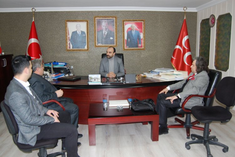 BBP Bursa İl Başkanı U&ccedil;ak'tan MHP'ye ziyaret