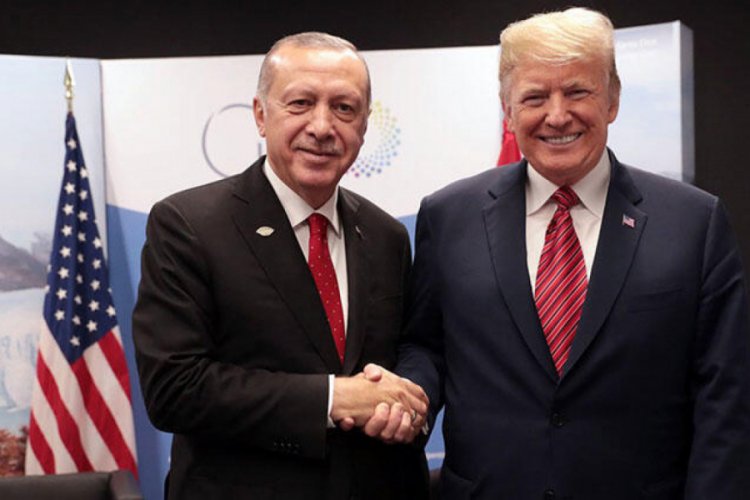 Cumhurbaşkanı Erdoğan, ABD Başkanı Trump ile g&ouml;r&uuml;şt&uuml;