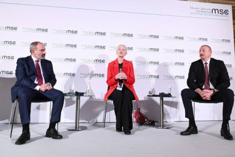 Tarihte ilk kez Ermenistan ve Azerbaycan liderleri kamuoyu &ouml;n&uuml;nde tartıştı