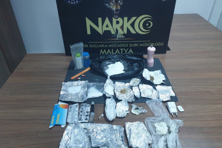 Malatya'da uyuşturucu operasyonuna 7 tutuklama
