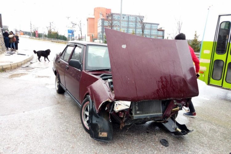 K&ouml;peğe &ccedil;arpmamak i&ccedil;in &ouml;l&uuml;mden d&ouml;nd&uuml;ler