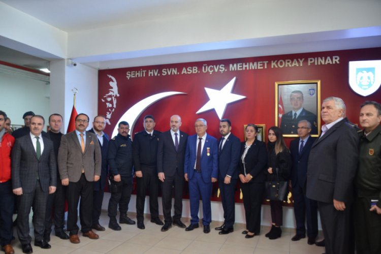 Bursa Gemlik'te şehit Koray Pınar unutulmadı 