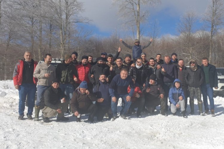 Bursa'da hedef g&ouml;sterilen off road tutkunlarından a&ccedil;ıklama geldi