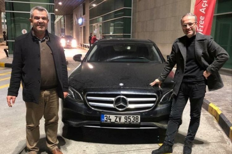 İstanbul'da &ccedil;alınan arabayı G&uuml;rcistan'da buldu