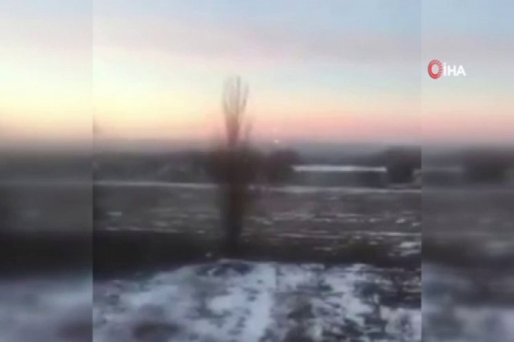 Askerlerin ve ayrılık&ccedil;ıların &ccedil;atışmaları amat&ouml;r kameraya yansıdı