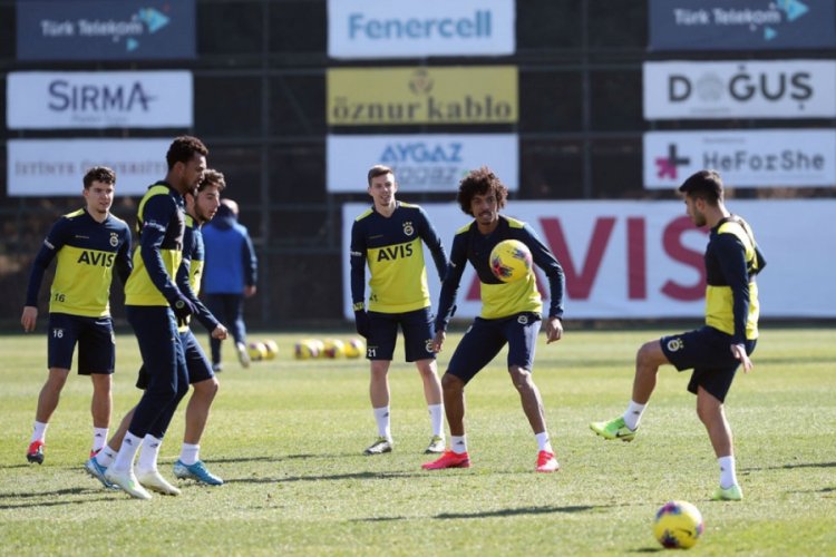 Fenerbah&ccedil;e'de derbi hazırlıkları devam etti