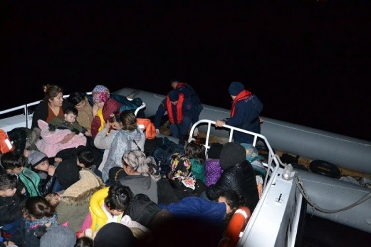 Aydın'da 90 d&uuml;zensiz g&ouml;&ccedil;men yakalandı