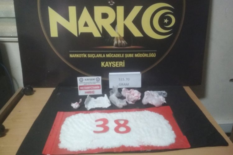 Kayseri'de uyuşturucu operasyonu