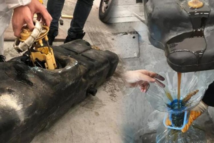 Sarp G&uuml;mr&uuml;k Kapısı'nda 115 kilo ka&ccedil;ak bal ele ge&ccedil;irildi
