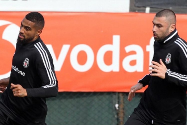 Beşiktaş'ta Boateng ve Burak Yılmaz'a şut emri!