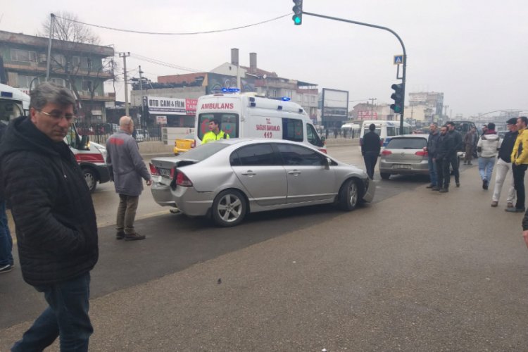 Bursa'da ortalığı savaş alanına çeviren kaza