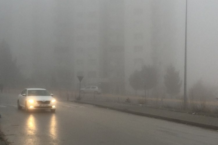 Gaziantep'te yoğun sis