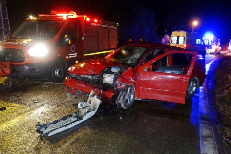 Mersin'de trafik kazası: 2'si ağır 5 yaralı