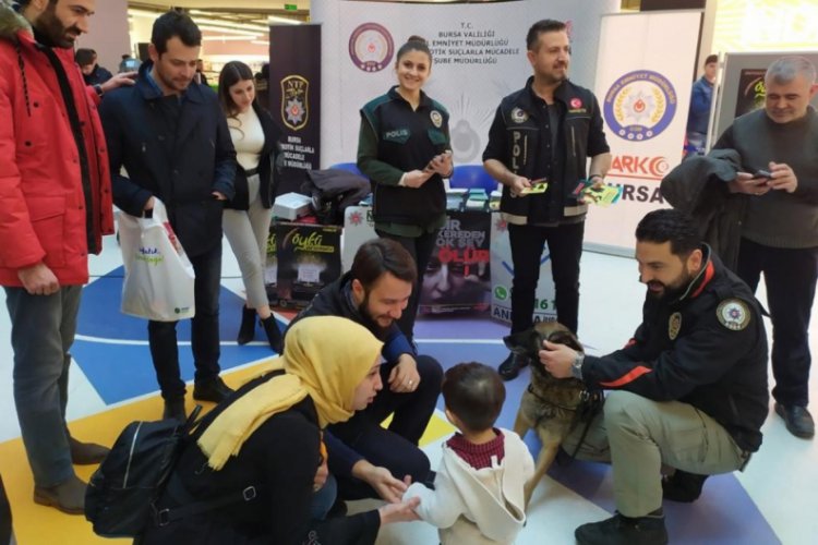 Bursa'da narkotik nokta uygulaması