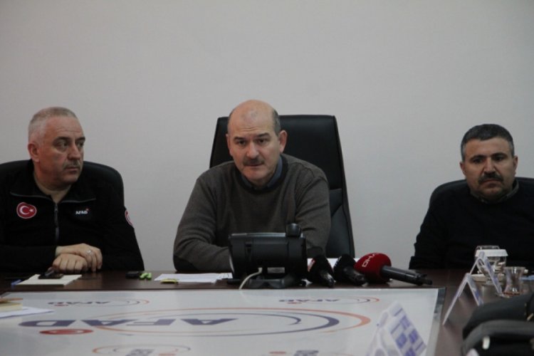 Bakan Soylu: "Elazığ ve Malatya'ya kamu yardım miktarı 458 milyon lira"
