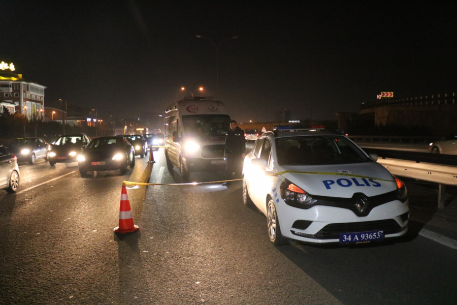 TEM'de otomobilin &ccedil;arptığı 87 yaşındaki yaya &ouml;ld&uuml;