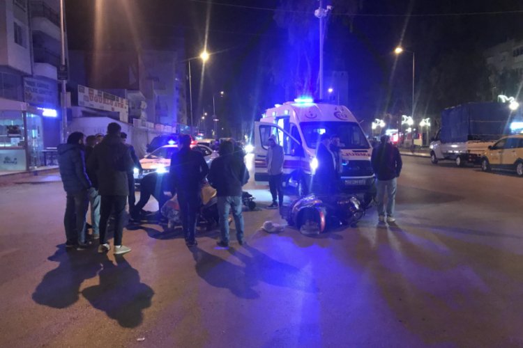 Trafik polisi ticari taksiyle kovalayıp yakaladı