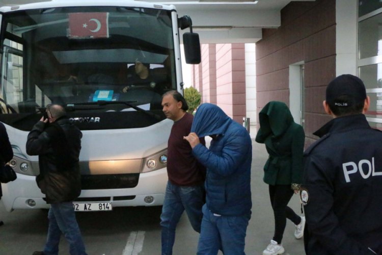 Adıyaman'da 10 milyon liralık vurgun ş&uuml;phelileri adliyede