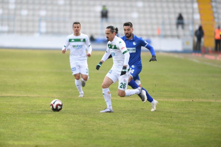 Bursaspor'dan her iki yarıda da aynı tablo!