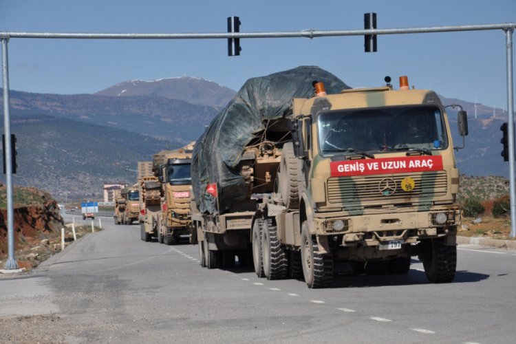 Suriye'ye tank sevkiyatı