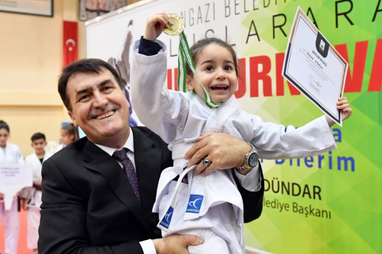 Bursa Osmangazi'de judo heyecanı