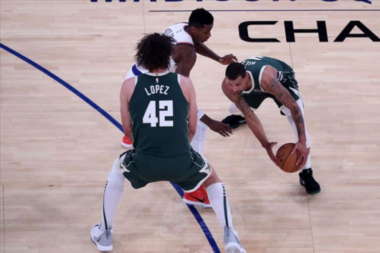 NBA'de Doğu Konferansı'nın zirvesindeki ma&ccedil;ı Bucks kazandı