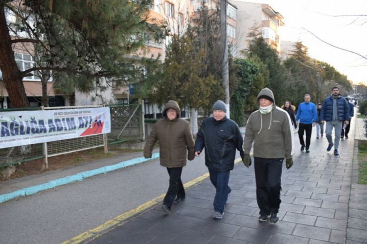 Bursalılar sağlığa adım atıyor