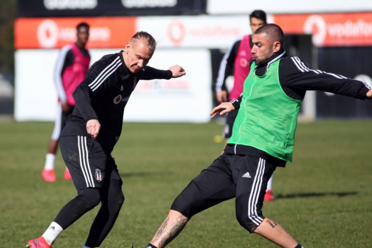 Beşiktaş kondisyon ve taktik &ccedil;alıştı