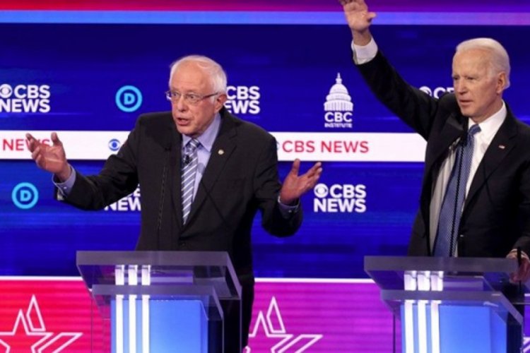 Biden ilk kez Sanders'i ge&ccedil;ecek