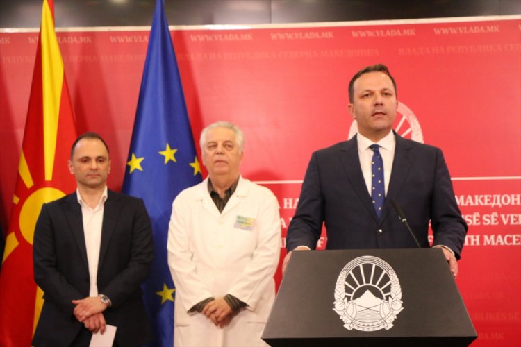 Kuzey Makedonya'da ilk Kovid-19 vakası!