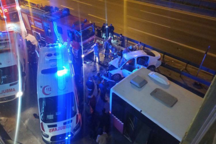 Aşırı hız ortalığı savaş alanına &ccedil;evirdi
