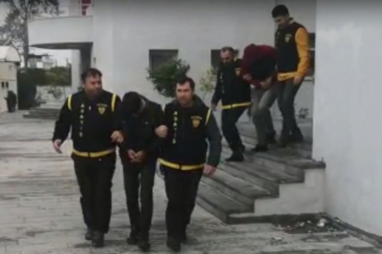 Boks makinesini soyan zanlılar tutuklandı