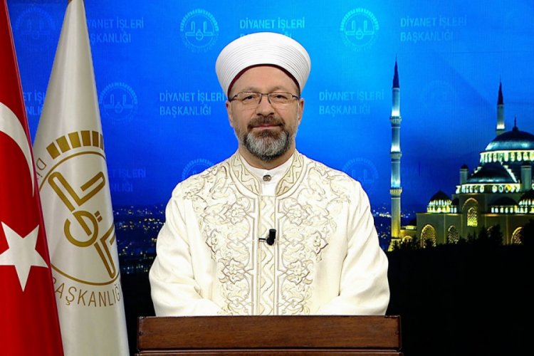 Diyanet İşleri Başkanı Erbaş'tan Regaip Kandili mesajı