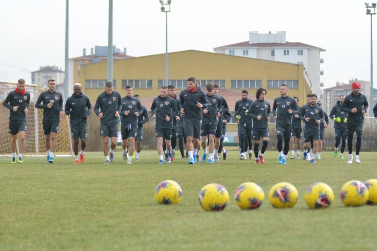 Kayserispor, Göztepe maçı hazırlıklarına hız verdi
