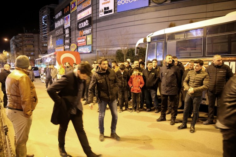 Vatandaşlardan Mehmet&ccedil;iğe destek konvoyu