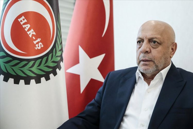 HAK-İŞ Genel Başkanı Arslan başsağlığı mesajı