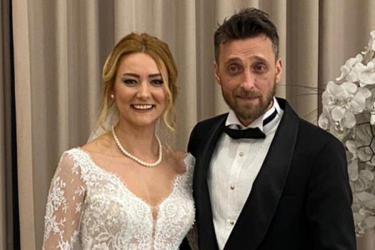Oyuncu Hakan Yufkacıgil ile Duygu Y&uuml;r&uuml;k&ccedil;e evlendi